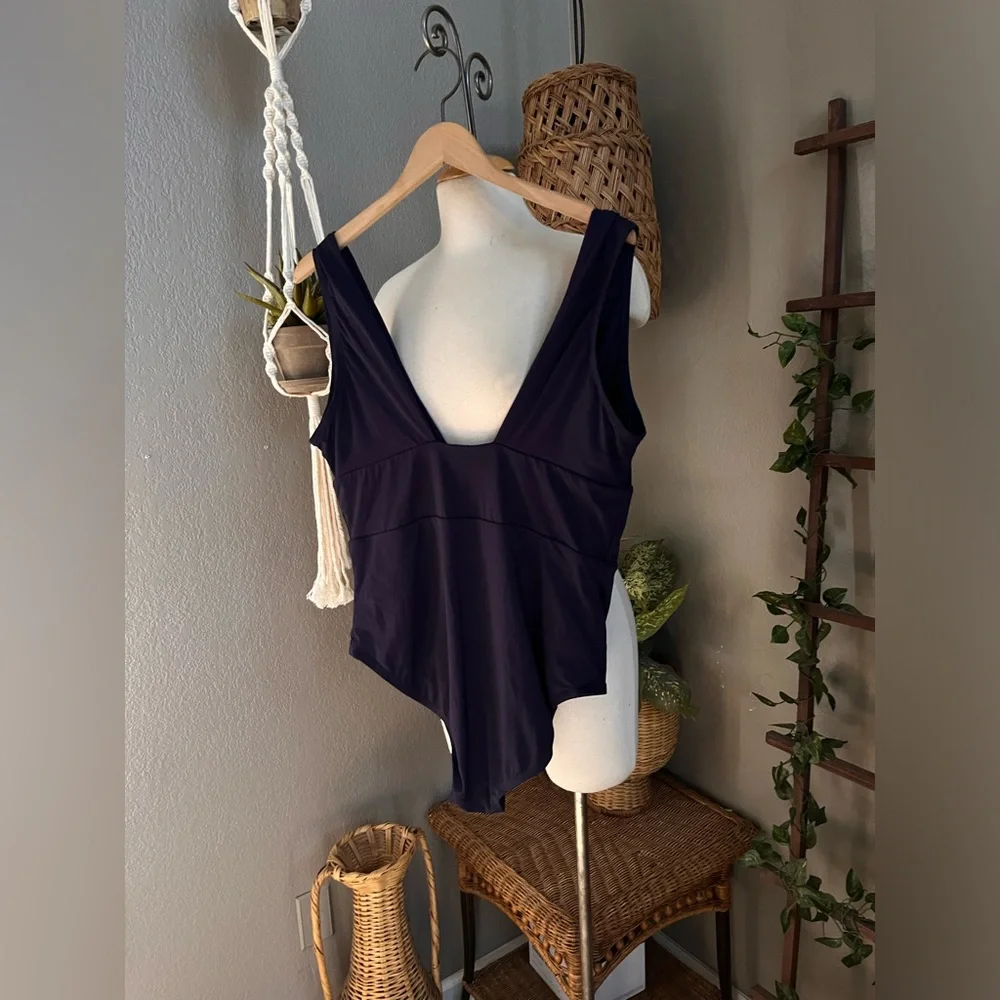 ▪️Andie Navy The Mykonos One Piece Swimsuit XXL